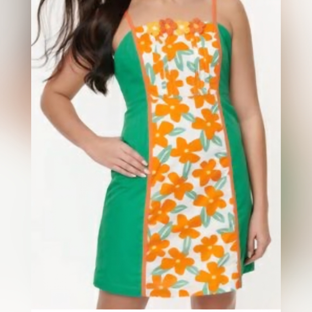 Unique Vintage Smak Parlour Darling Daisy Mini Dress - Brand New With Tags